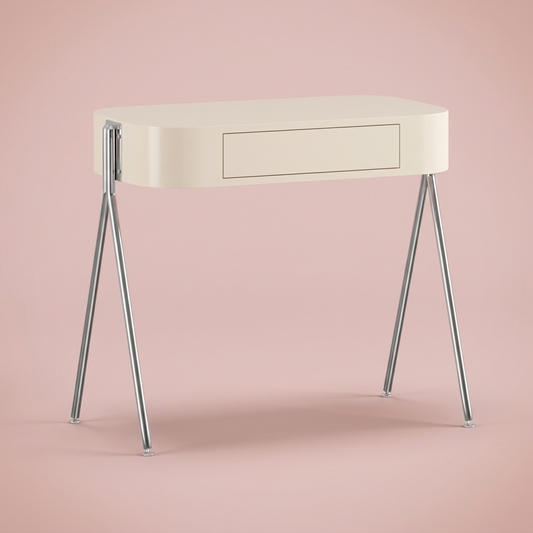 Elodie Vanity Desk, cream