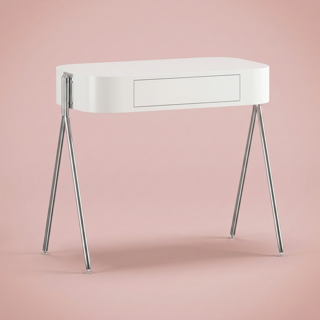 Elodie Vanity Desk, white