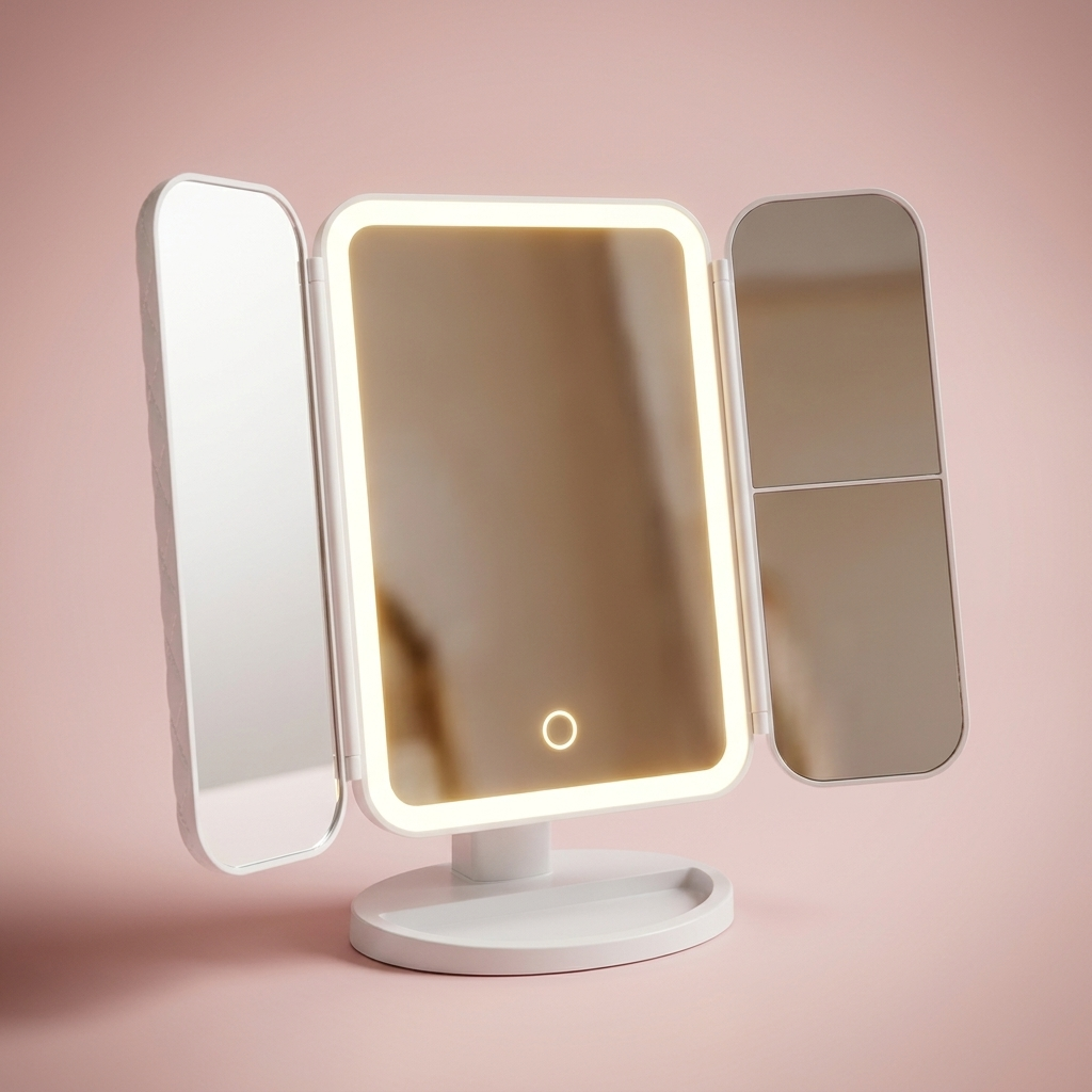Esme Vanity Mirror, white