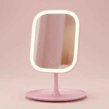 Mila Compact Mirror, sakura pink