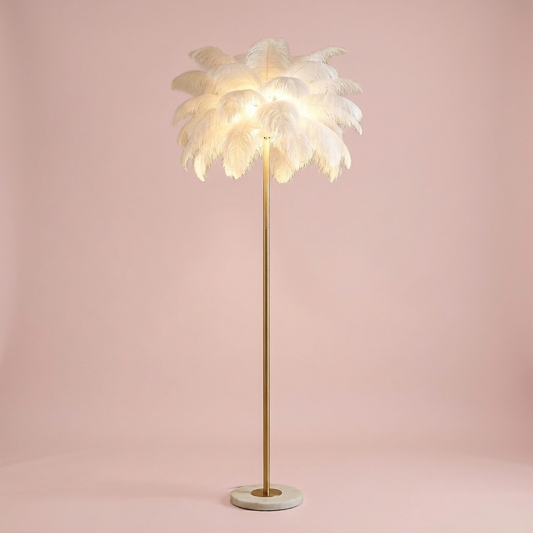 Pluma Floor Lamp, white