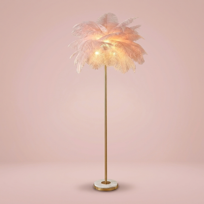 Pluma Floor Lamp, pink
